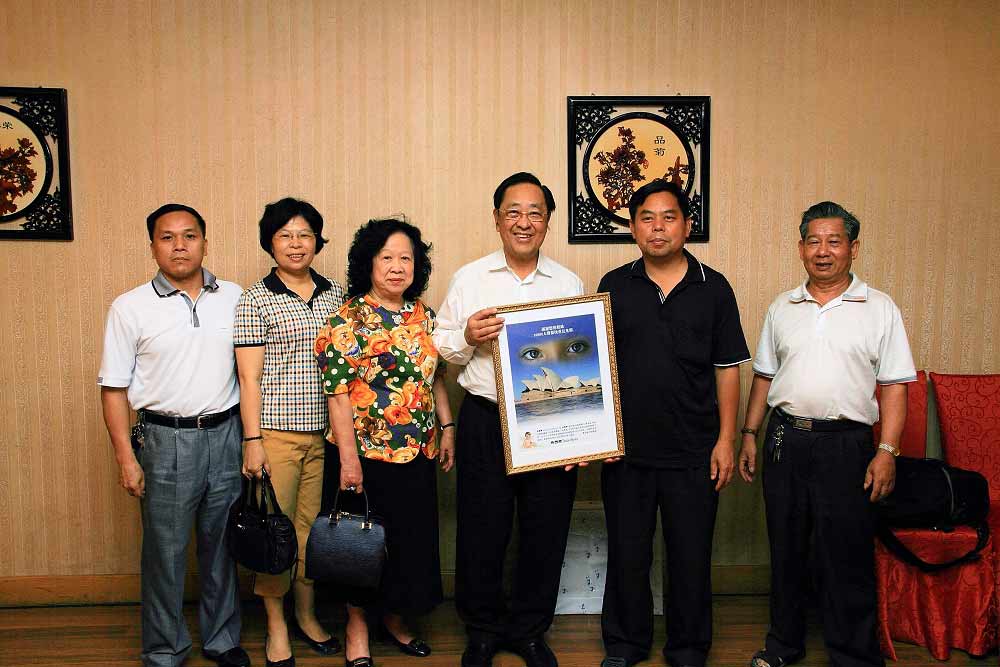 2010年7月，魏基成“光明列車”駛入揭東