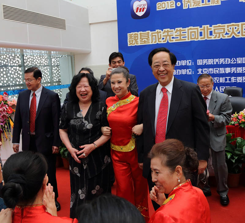 2012年9月，魏基成“天籟列車”駛入北京