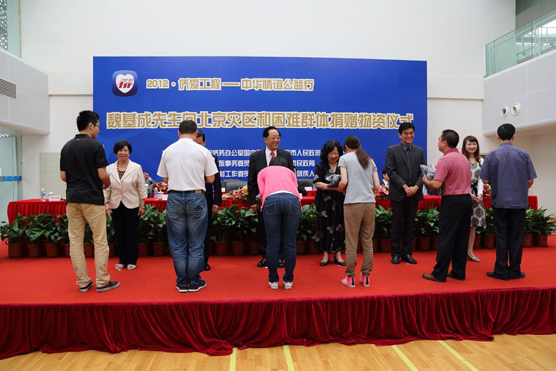 2012年9月，魏基成“天籟列車”駛入北京