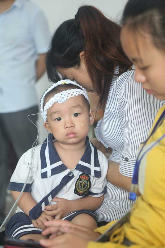 2013年9月，魏基成天籟列車駛入江西吉安