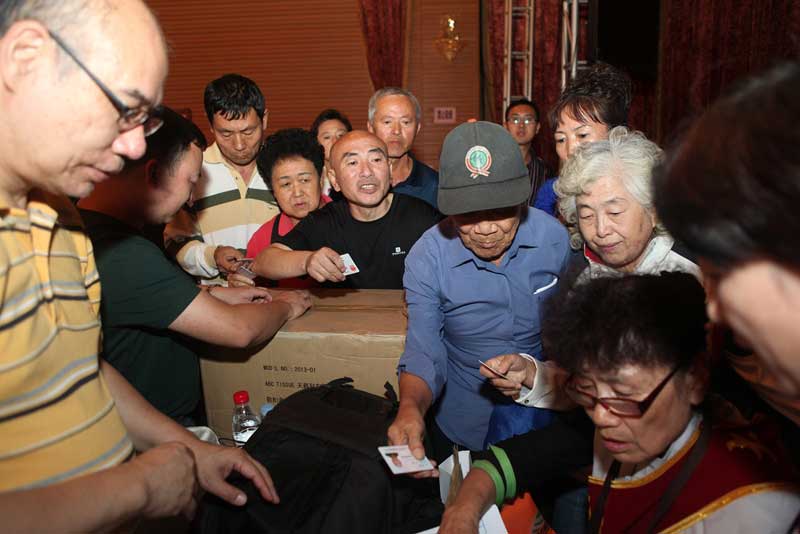 2013年9月，魏基成天籟列車駛入遼寧大連