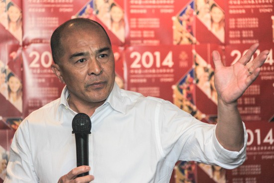 澳華文聯主席余俊武(攝影 李一鳴)