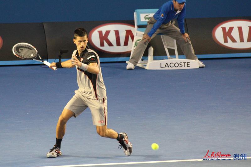 2014澳網首輪 小德擊敗拉茨科順利晉級