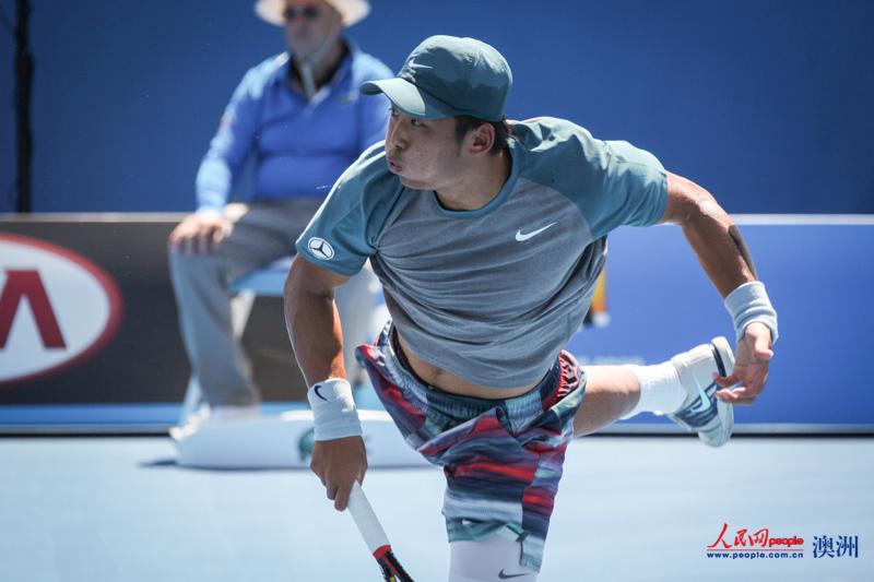 澳網男單：張擇1比3負于西班牙選手首輪止步