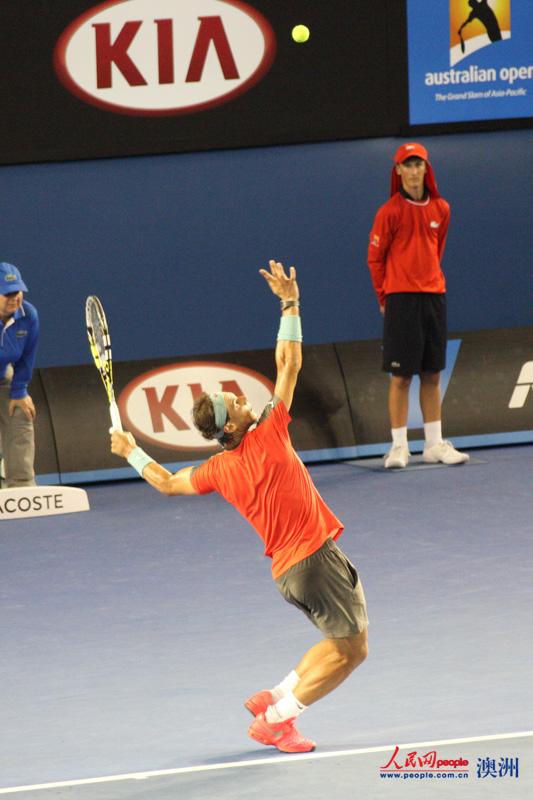 東道主選手因傷退出 納達爾輕松晉級澳網男單第二輪