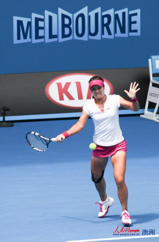 澳網女單第二輪 李娜亮相羅德雷沃球場