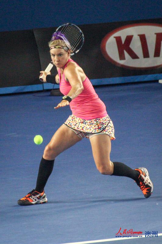 澳網女單首輪 莎拉波娃輕松淘汰美國選手