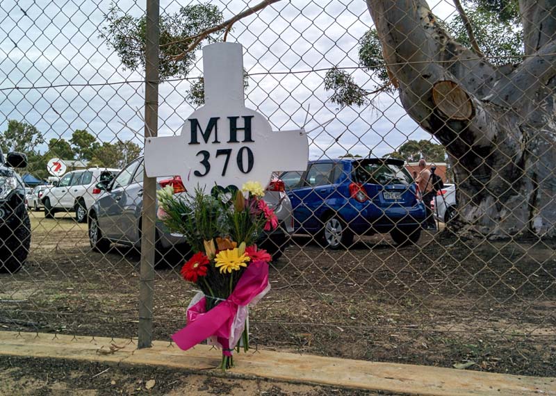 澳大利亞民眾關注MH370航班乘客命運（攝影 李一鳴）