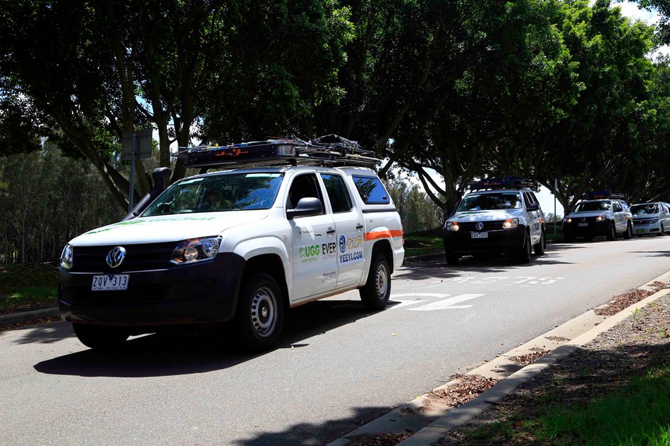 原生態探澳之旅車隊啟程（攝影 賀吉）