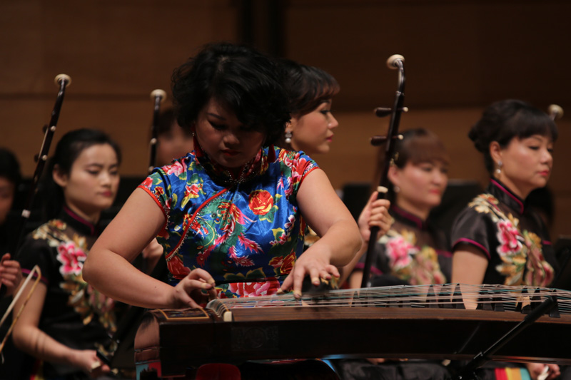 湖南歌舞劇院民族樂團獻藝悉尼慶新年（攝影 李一鳴）