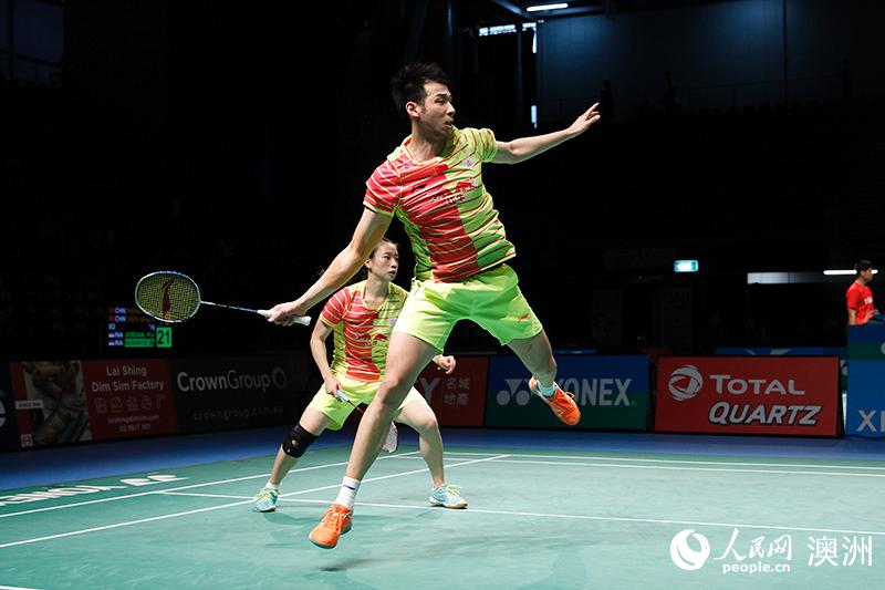 魯愷／黃雅瓊挺進澳羽公開賽決賽（攝影 徐巖冰）