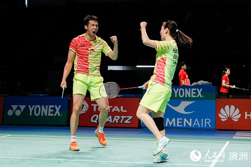 魯愷／黃雅瓊挺進澳羽公開賽決賽（攝影 徐巖冰）