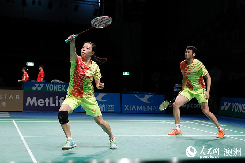 魯愷／黃雅瓊挺進澳羽公開賽混雙決賽（攝影 徐巖冰）