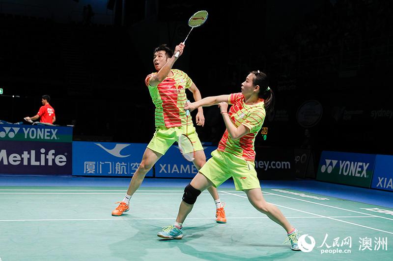 魯愷／黃雅瓊挺進澳羽公開賽混雙決賽（攝影 徐巖冰）