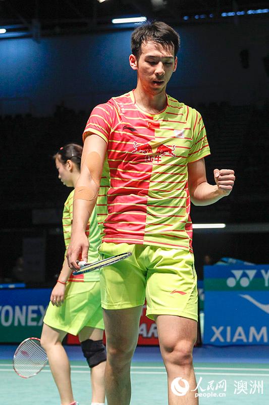 魯愷／黃雅瓊挺進澳羽公開賽混雙決賽（攝影 徐巖冰）