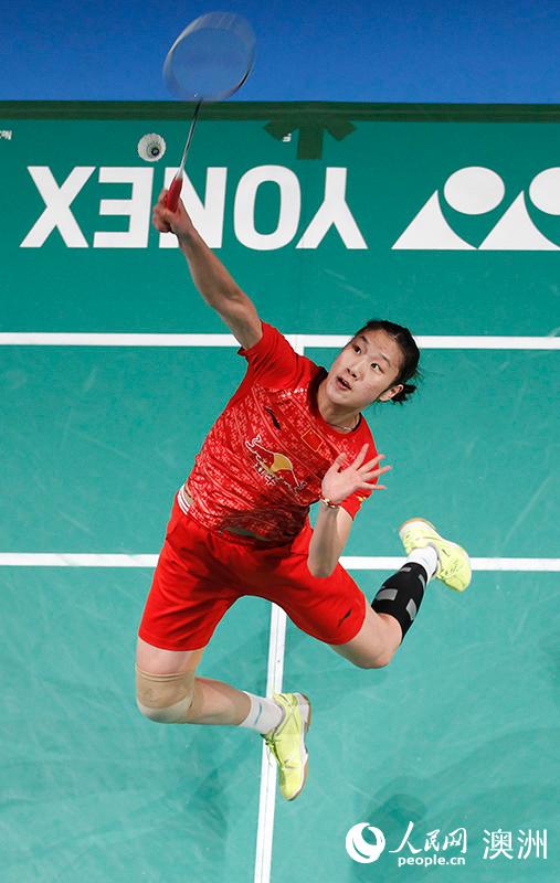 孫瑜惜敗內瓦爾獲亞軍（攝影 徐巖冰）