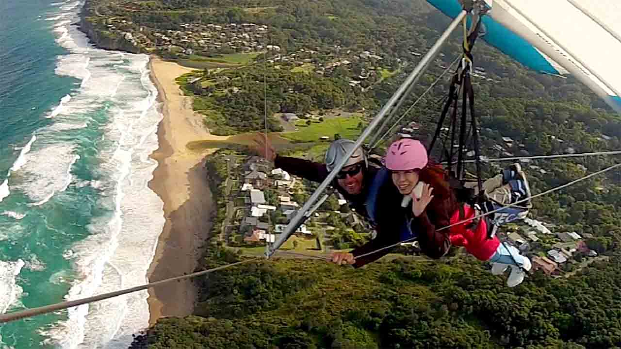 微視澳洲01：在伯德山頂體驗滑翔傘